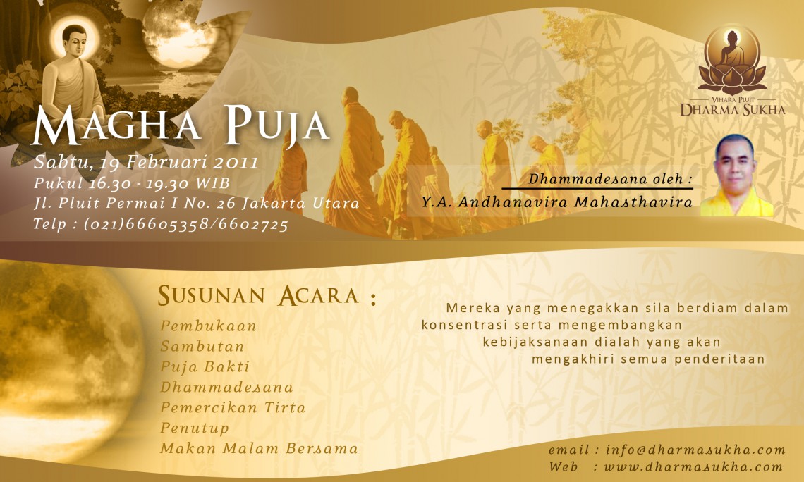 Magha Puja 2554 BE-2011