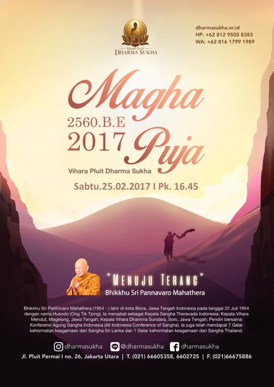 Poster Magha Puja 2017